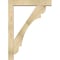 Ekena Millwork Olympic Block Rough Sawn Bracket w/ Offset Brace, Douglas Fir, 6"W x 32"D x 44"H BKT0604X32X44OLY05RDF - alternate 2